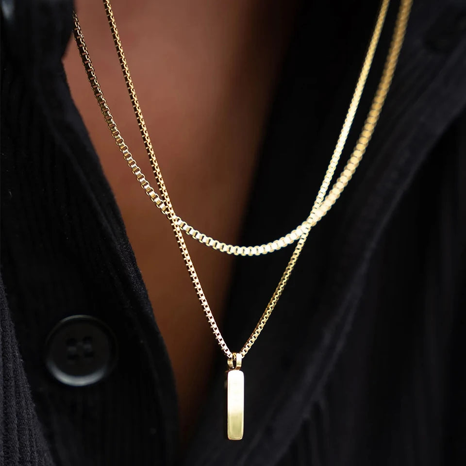 BOX CHAIN NECKLACE