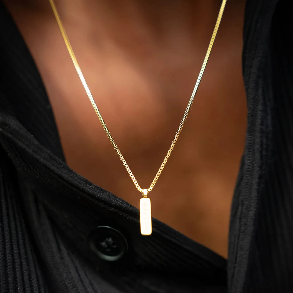 BOX CHAIN NECKLACE