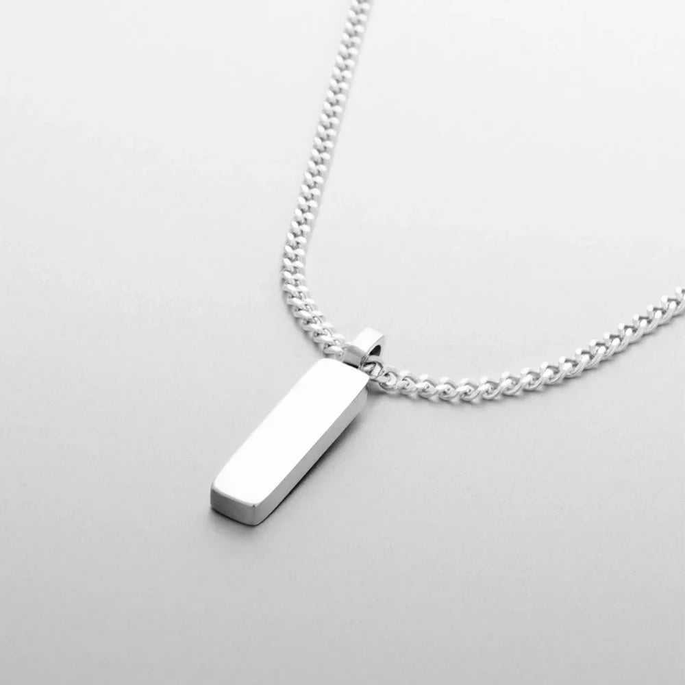 MINIMALIST SQUARE CHAIN NECKLACE